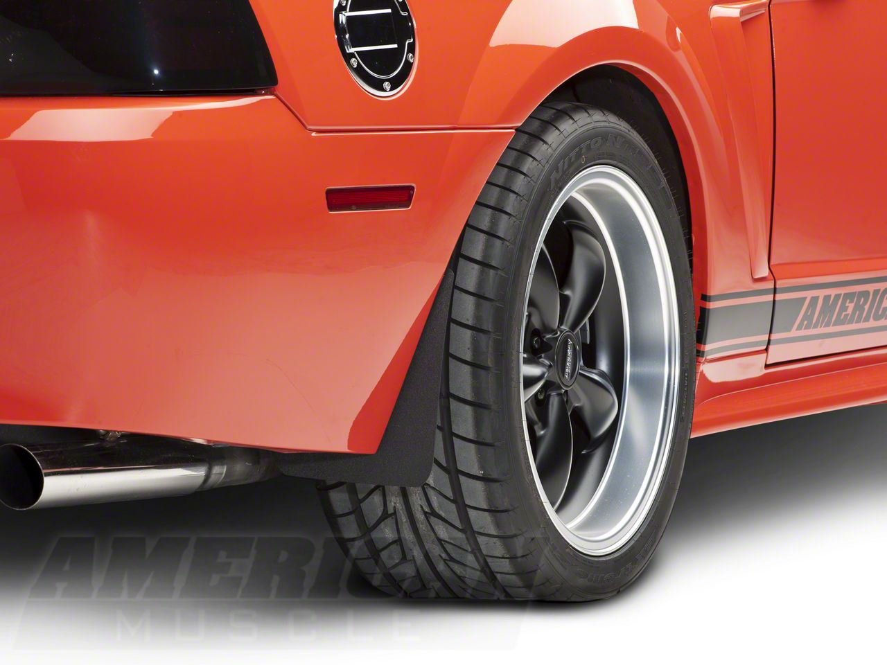 Jaeger Brothers Mustang No-Drill Splash Guards; Rear 73030 (99-04