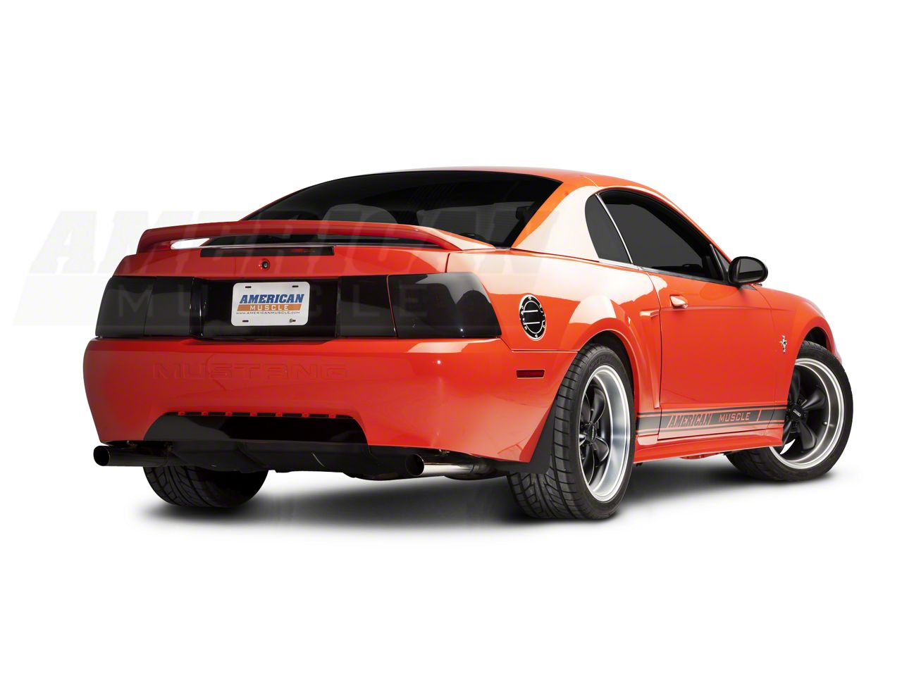 Jaeger Brothers Mustang No-Drill Splash Guards; Rear 73030