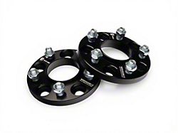 0.59-Inch 5-Lug Wheel Spacers; Black; Set of Two (15-26 Mustang)
