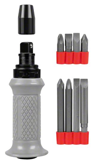 Universal AM 1/2-Inch Drive Driver with 8 Bits - Free Shipping