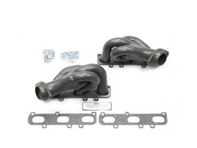 JBA 1-5/8-Inch Shorty Headers; Titanium Ceramic (11-17 Mustang V6)