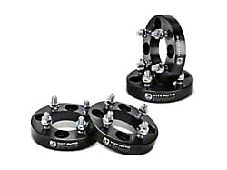 1-Inch 4-Lug Wheel Adapters; 4x108 to 4x100; Black; Set of Four (79-93 Mustang)