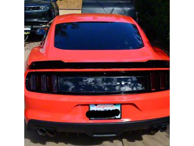 1-Piece Wicker Bill; Standard (15-23 Mustang w/ Roush Rear Spoiler)