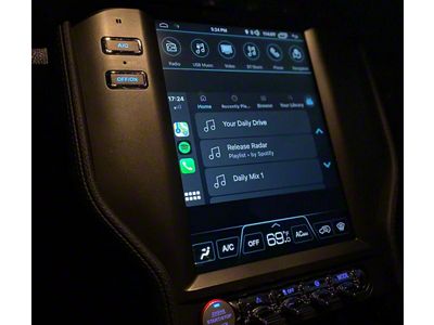 GU AutoTech 10.40-Inch Touch Screen Multimedia Station (15-23 Mustang GT & EcoBoost w/o B&O Stereo)