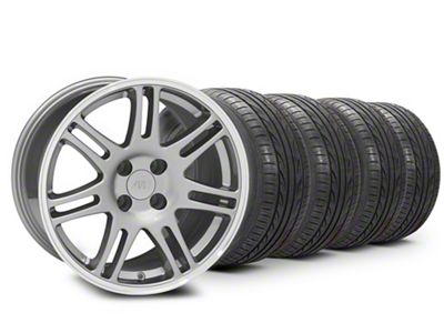 17x9 10th Anniversary Cobra Style Wheel & Lionhart All-Season LH-503 Tire Package (87-93 Mustang, Excluding Cobra)