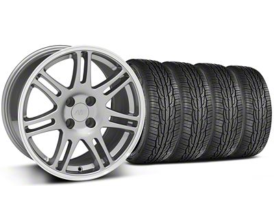 17x9 10th Anniversary Cobra Style Wheel & Toyo All-Season Extensa HP II Tire Package (87-93 Mustang, Excluding Cobra)