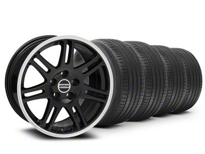 17x9 10th Anniversary Cobra Style Wheel & Sumitomo High Performance HTR Z5 Tire Package (99-04 Mustang)