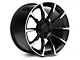 11/12 GT/CS Style Gloss Black Machined Wheel; 19x8.5 (10-14 Mustang)