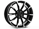 11/12 GT/CS Style Gloss Black Machined Wheel; 19x8.5 (99-04 Mustang)