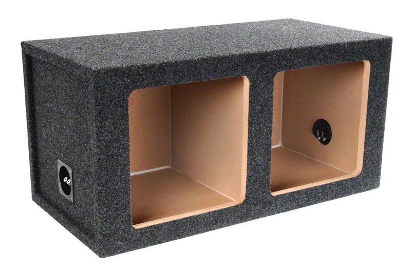 Mustang 12Inch Dual Sealed Subwoofer Enclosure for Kicker L5, L9