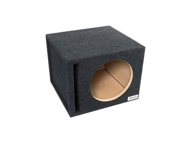 12-Inch Single Vented Subwoofer Enclosure for JL Audio WX, W4 (Universal; Some Adaptation May Be Required)