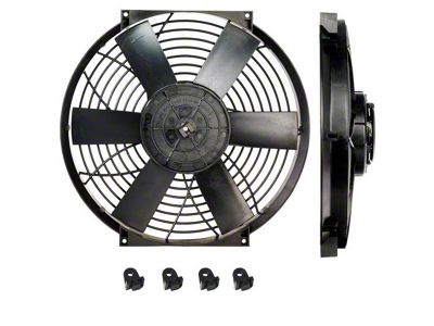 16-Inch Thermatic Electric Fan; 12-Volt (Universal; Some Adaptation May Be Required)