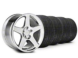 17x9 2003 Cobra Style & NITTO High Performance NT555 G2 Tire Package (99-04 Mustang)