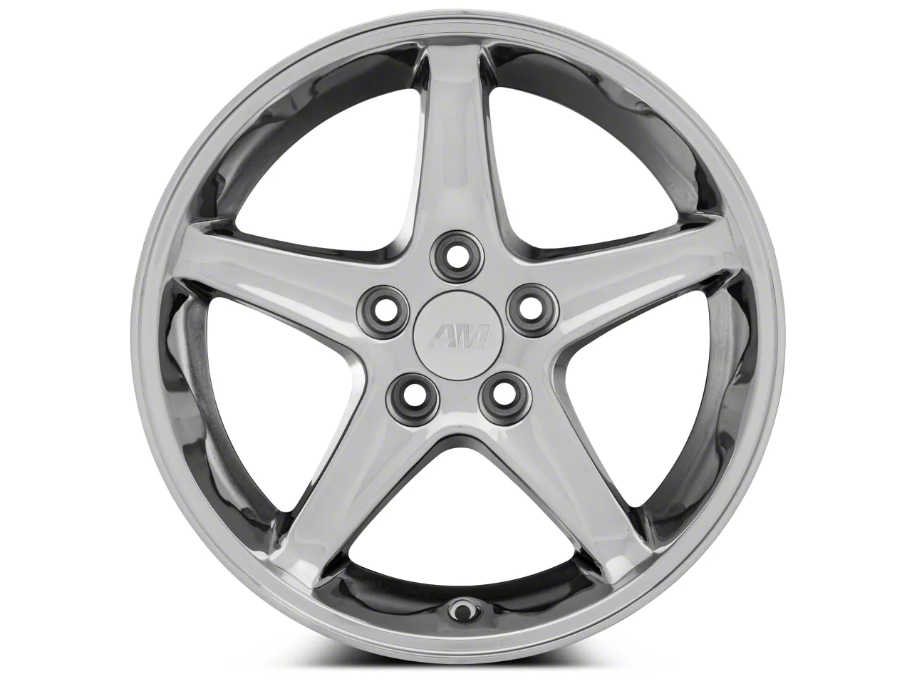 1995 Cobra R Rims Mustang 1995 Cobra R Style Chrome Wheel; 17x9; 24mm Offset (99-04 ...