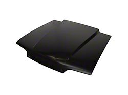 2-Inch Cowl Hood; Unpainted (87-93 Mustang)