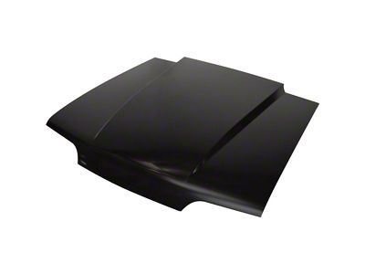 2-Inch Cowl Hood; Unpainted (87-93 Mustang)
