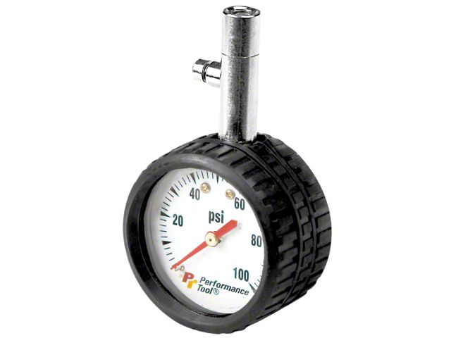 2-Inch Round Dial Tire Pressure Gauge