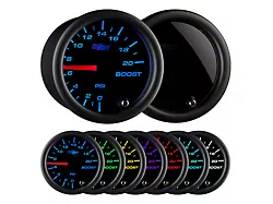 20 PSI Boost Gauge; Tinted 7 Color (Universal; Some Adaptation May Be Required)