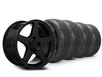 17x9 2003 Cobra Style Wheel & Lionhart All-Season LH-503 Tire Package (87-93 Mustang, Excluding Cobra)