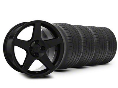 17x9 2003 Cobra Style Wheel & Mickey Thompson Street Comp Tire Package (87-93 Mustang, Excluding Cobra)