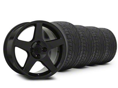17x9 2003 Cobra Style Wheel & NITTO High Performance NT555 G2 Tire Package (87-93 Mustang, Excluding Cobra)