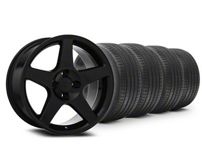 17x9 2003 Cobra Style Wheel & Sumitomo High Performance HTR Z5 Tire Package (87-93 Mustang, Excluding Cobra)