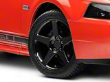 2003 Cobra Style Black Wheel; 17x9; 26mm Offset (99-04 Mustang)