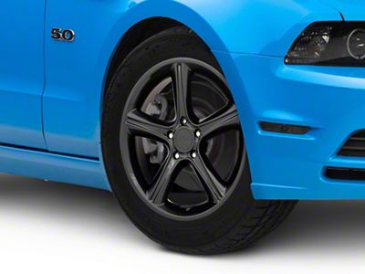 2010 GT Premium Style Black Wheel; 18x9; 30mm Offset (10-14 Mustang GT w/o Performance Pack, V6)
