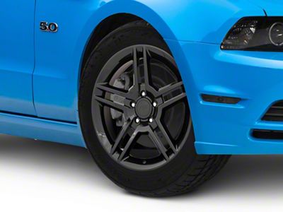 2010 GT500 Style Black Wheel; 18x9; 30mm Offset (10-14 Mustang, Excluding 13-14 GT500)