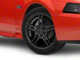 2010 GT500 Style Black Wheel; 18x9; 30mm Offset (99-04 Mustang)