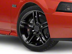 2010 GT500 Style Black Wheel; 19x8.5; 30mm Offset (99-04 Mustang)