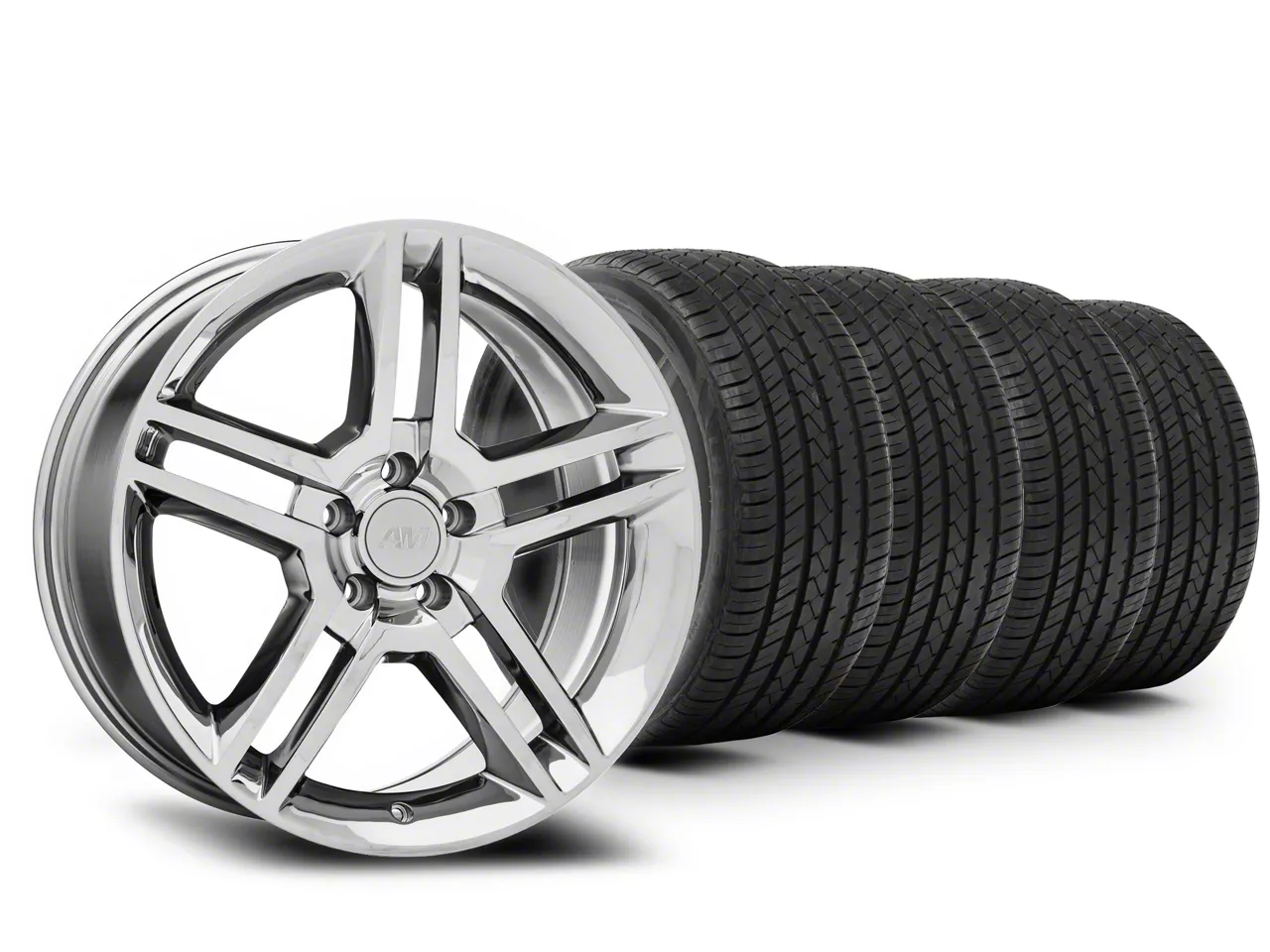 Mustang 19x8.5 AMR & Lionhart All-Season LH-Five Tire