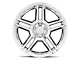2010 GT500 Style Chrome Wheel; Rear Only; 18x10 (10-14 Mustang, Excluding 13-14 GT500)