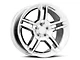 2010 GT500 Style Chrome Wheel; Rear Only; 19x10 (10-14 Mustang)