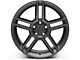 2010 GT500 Style Matte Black Wheel; 18x9 (99-04 Mustang)
