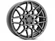 2013 GT500 Style Charcoal Wheel; Rear Only; 20x10 (10-14 Mustang)