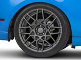 2013 GT500 Style Charcoal Wheel; Rear Only; 20x10; 48mm Offset (10-14 Mustang)