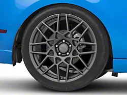 2013 GT500 Style Charcoal Wheel; Rear Only; 20x10 (10-14 Mustang)