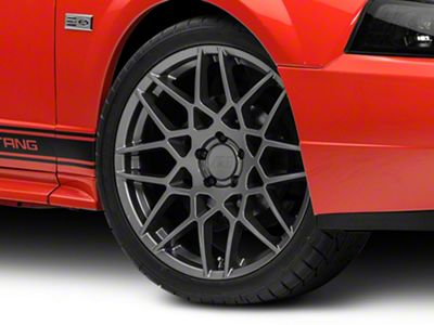 2013 GT500 Style Charcoal Wheel; 20x8.5; 30mm Offset (99-04 Mustang)