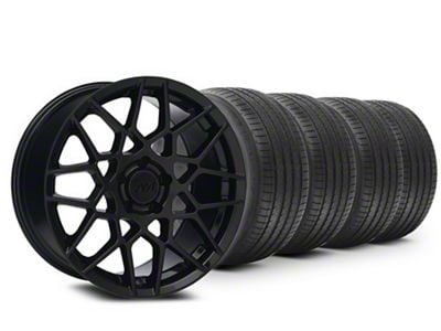 18x9 2013 GT500 Style Wheel & Sumitomo High Performance HTR Z5 Tire Package (05-09 Mustang GT, V6)