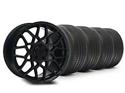 18x9 2013 GT500 Style Wheel & Sumitomo High Performance HTR Z5 Tire Package (10-14 Mustang GT w/o Performance Pack, V6)