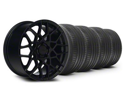 18x9 2013 GT500 Style Wheel & Sumitomo High Performance HTR Z5 Tire Package (99-04 Mustang)