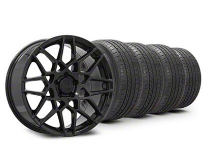 19x8.5 2013 GT500 Style Wheel & Lexani High Performance LX-Twenty Tire Package (15-23 Mustang GT, EcoBoost, V6)