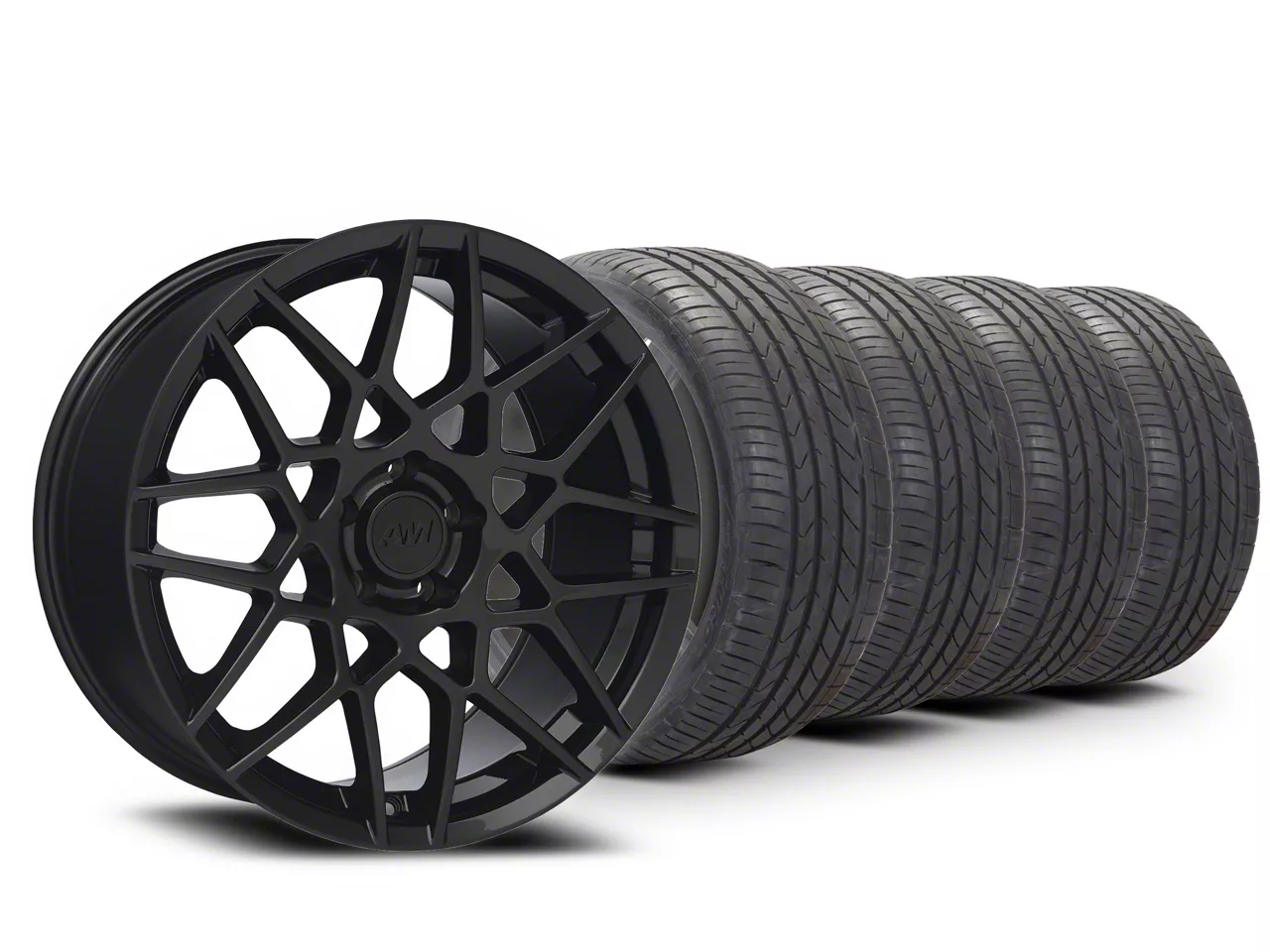 MMD Mustang 551C Matte Black Wheel; 20x8.5; 35mm Offset MMD Mustang 551C Matte Black Wheel; 20x8.5; 35mm Offset