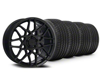 20x8.5 American Muscle Wheels 2013 GT500 Style Wheel - 255/35R20 Lionhart All-Season LH-Five Tire; Wheel & Tire Package (10-14 Mustang)