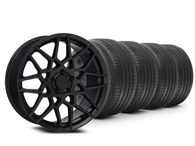 20x8.5 2013 GT500 Style Wheel & Sumitomo High Performance HTR Z5 Tire Package (15-23 Mustang GT, EcoBoost, V6)