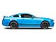 2013 GT500 Style Gloss Black Wheel; Rear Only; 18x10 (10-14 Mustang GT, V6)