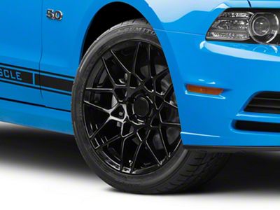 2013 GT500 Style Gloss Black Wheel; 19x9.5; 35mm Offset (10-14 Mustang)