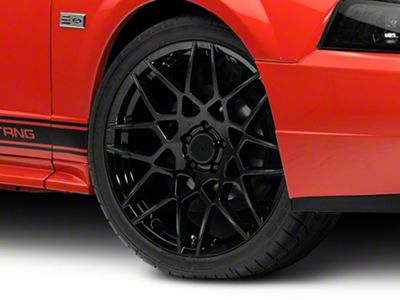 2013 GT500 Style Gloss Black Wheel; 20x8.5 (99-04 Mustang)