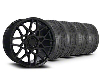 19x9.5 GT500 Style Wheel & NITTO High Performance INVO Tire Package (05-14 Mustang)